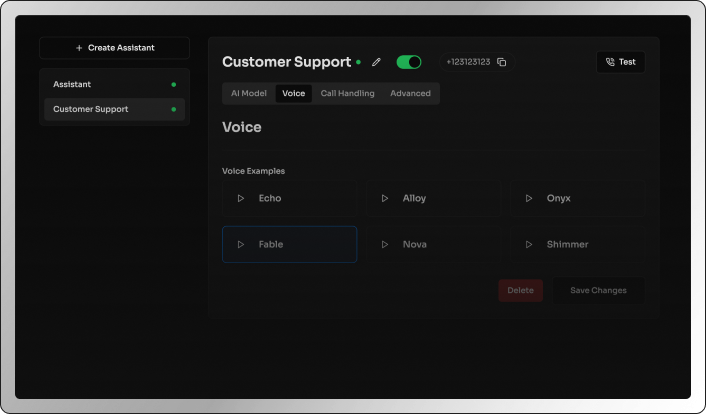 Voice Selection